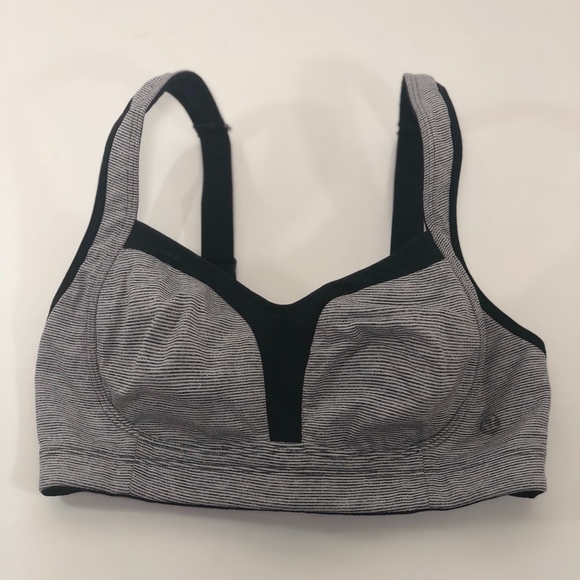 lululemon athletica Other - Lulumelon Sports Bra in Black and White Stripe